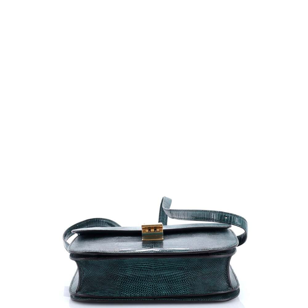 Celine Classic Box Bag Lizard Medium #224711C21B - Picture 4 of 8